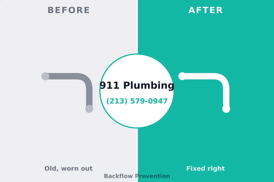 Before and after: plumbing repair Rogersville, TN